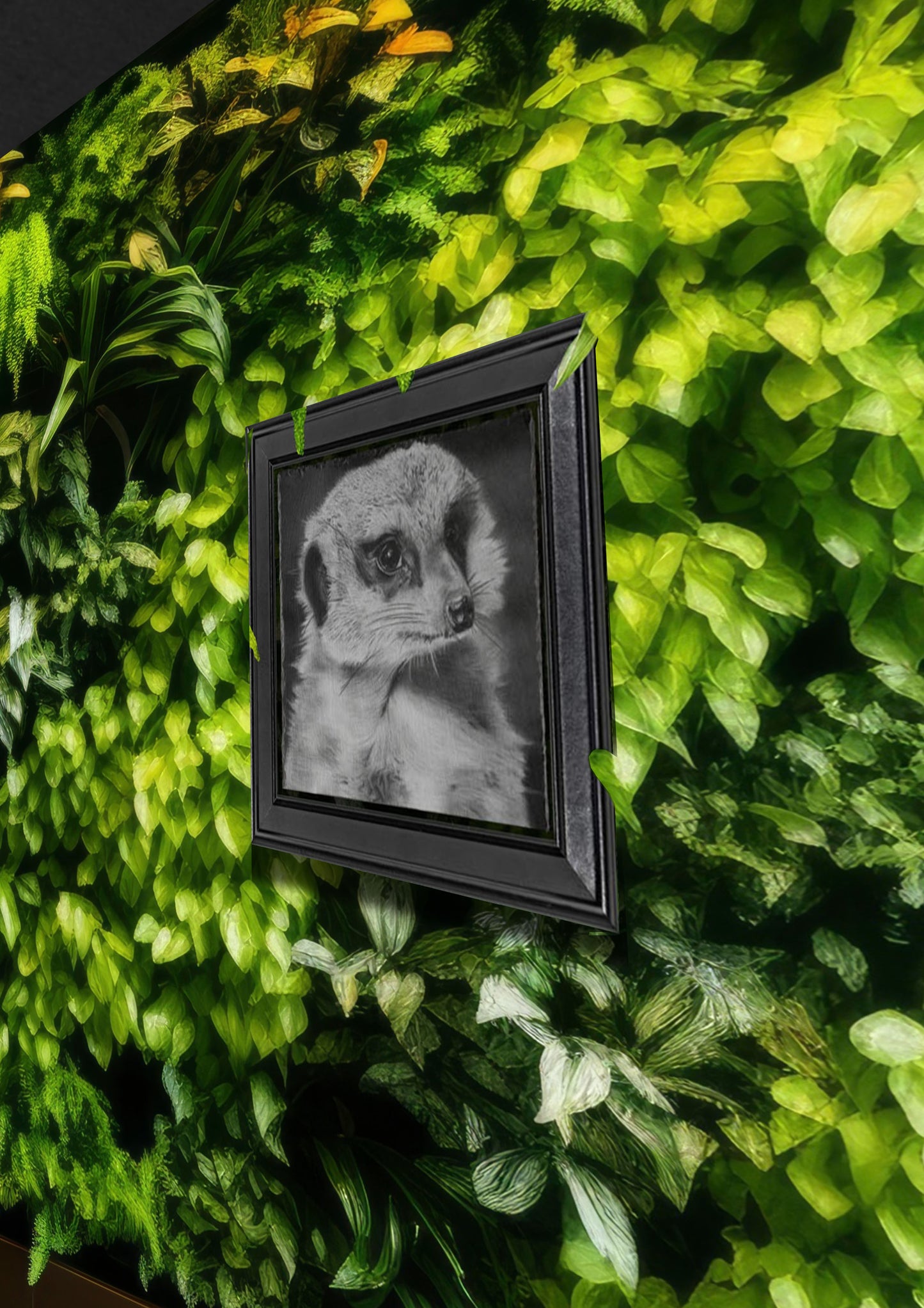 Emily Hinchcliffe - 'Meerkat' Slate Wall Art